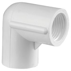 Codo de 90° CEM x ROSC 1/2 Pulg. PVC C40