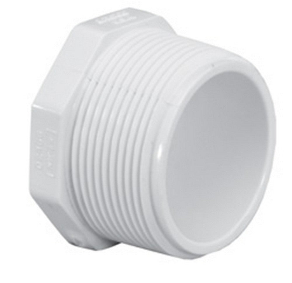 Tapon rosca macho de 2 Pulg. PVC C40