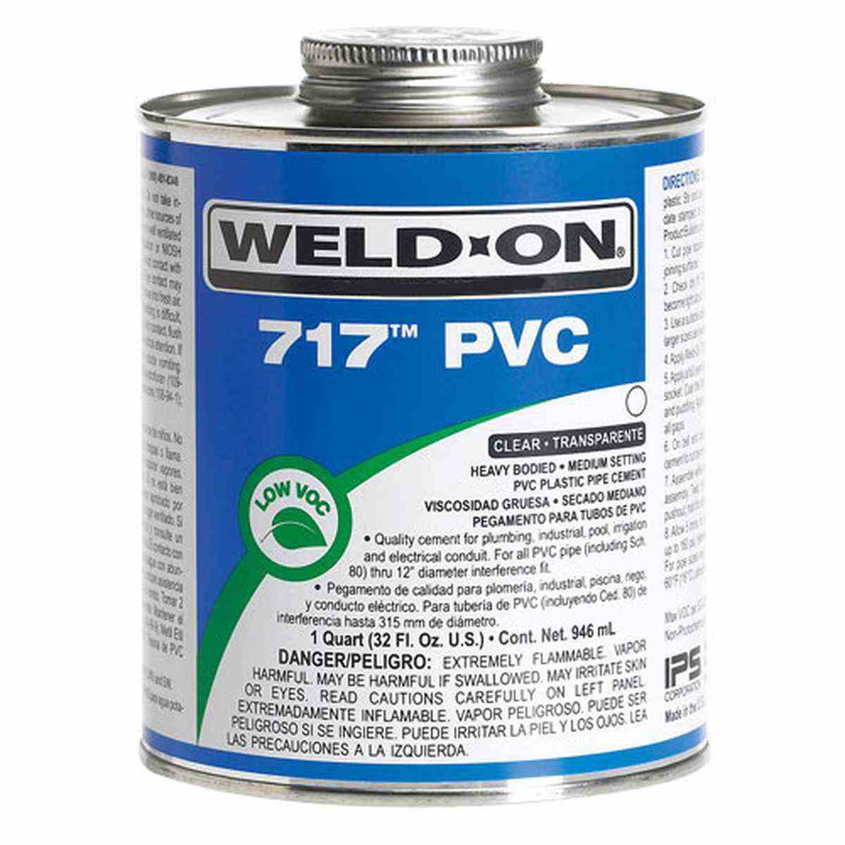 Pegamento WELD-ON 717 para PVC