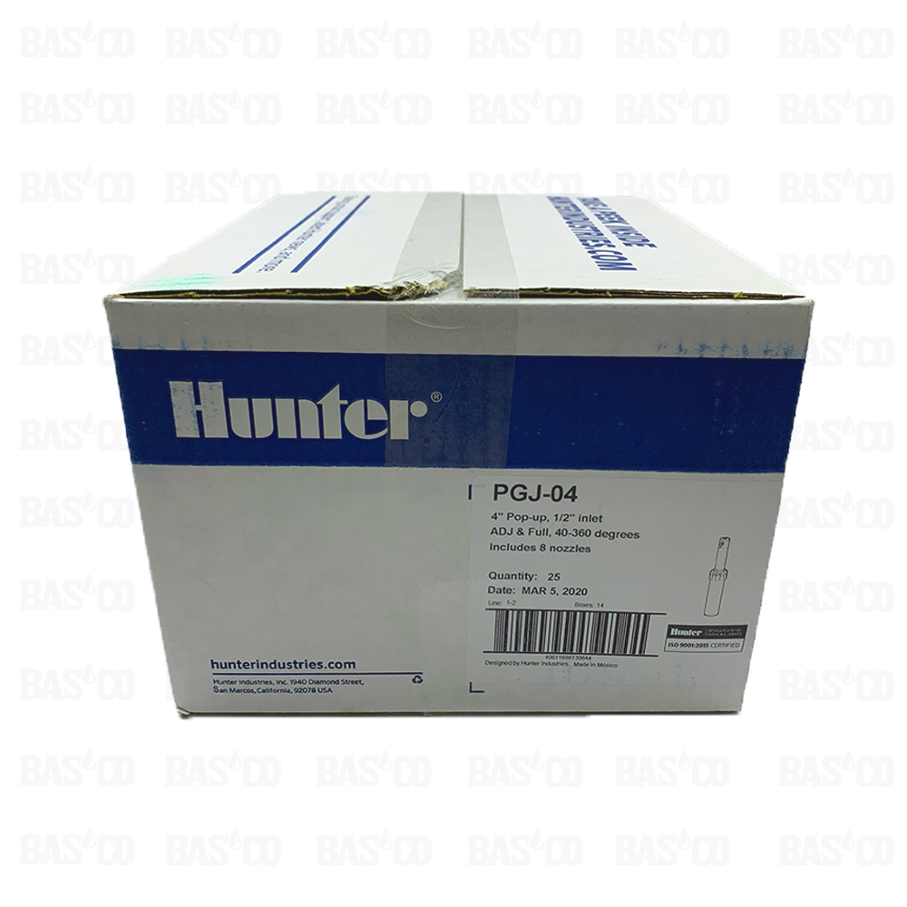 (25) Aspersores Rotores Hunter PGJ - 04 De 4 Pulg.