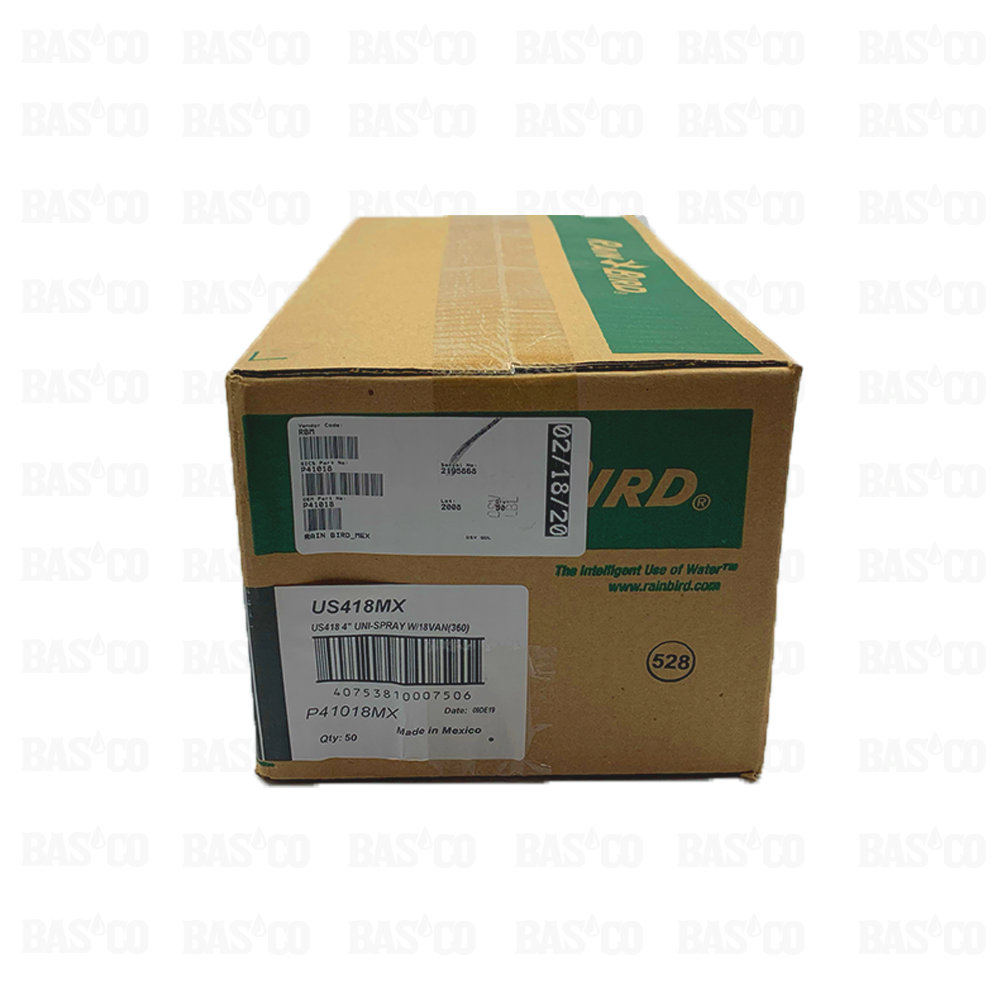 (50) Aspersores Rociadores Rain Bird Con Boquilla 18 VAN UNI-SPRAY