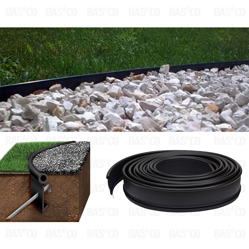 Borde Separador Para Jardín Rollo De 18 Mts. Ligero