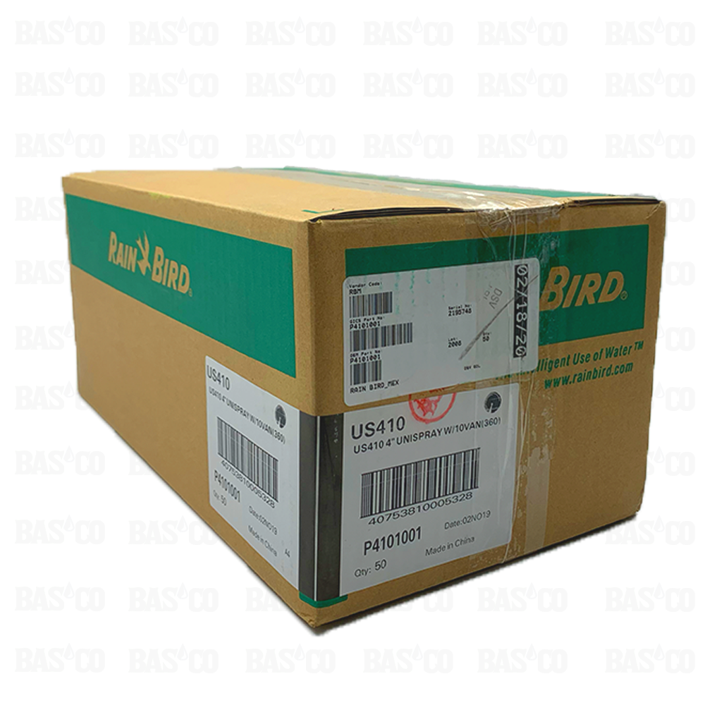 (50) Aspersores Rociador Rain Bird Con Boquilla 10 VAN UNI-SPRAY