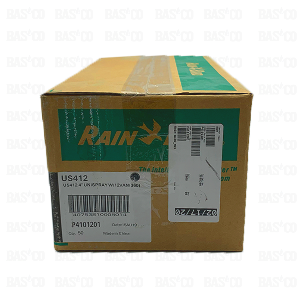 (50) Aspersor Rociador Rain Bird Con Boquilla 12 VAN UNI-SPRAY
