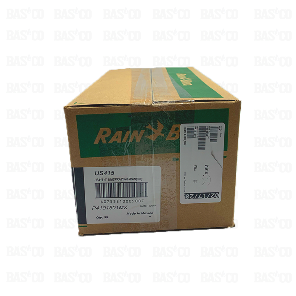 (50) Aspersores Rociador Rain Bird Con Boquilla 15 VAN UNI-SPRAY