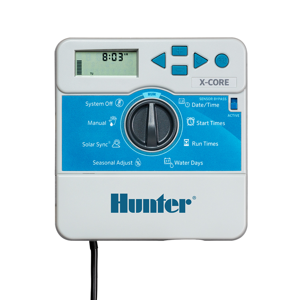 Controlador de 2 estaciones HUNTER XC 200 de ubicación interior