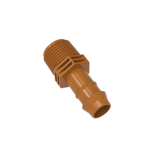 Adaptador macho 1/2 pulg. x insercion de 17 mm