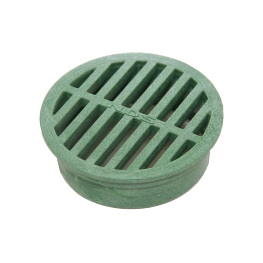 Rejilla redonda plana de 4 PULG verde sku: 13