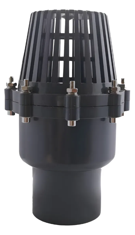 Valvula de pie 4 pulg PVC cementar