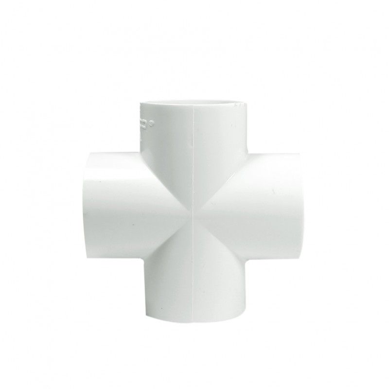 Cruz CEM x CEM x CEM x CEM 2 1/2 Pulg. PVC C40